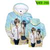 Sudadera con capucha de manga larga con código europeo para mujer, versión coreana de primavera y otoño, con diseño 3D difuso, para construcción de suministro transfronterizo, venta al por mayor