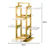 Múltiplos designs e estilos de elegantes expositores de sobremesas de aço inoxidável para hotéis de arranha-céu