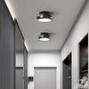 Luces de pasillo luces de corredor luces minimalistas italianas puerta de entrada luces de vestíbulo espectro completo protección ocular guardarropa balcón luces de techo