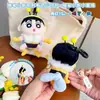 Venta Caliente Peluche Original Crayon Shin-Chan Abejita Consola de Juegos Llavero de Agarre Colgante para Mochila Suministro