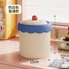 Lixeira de Mesa Meilade para Quarto Infantil, Lixeira Mini Fofa de Bancada, Cesto de Lixo de Mesa para Escritório