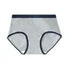 8264 # Ropa Interior Miu Estilo Colegio Británico Temática de Oso 10A Entrepierna Antibacteriano Cintura Media Transpirable Talla Grande 100kg Algodón Puro