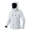 Chaqueta softshell suave para exteriores de invierno, estilo para pareja, a prueba de viento, adecuada para correr, senderismo, ciclismo y otros deportes, con forro polar para mayor calidez