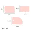 Bolo Giratório para Decoração de Confeitaria Transfronteiriço Ferramenta Raspador Dentado Conjunto de 3 Peças Raspador de Massa para Moldar Creme de Bolo