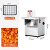 Zhuojin 110V/220V Máquina Comercial para Cortar Verduras de Escritorio Multifuncional Eléctrica Ralladora de Papa y Cebolla