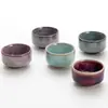 Taza, Copa de Vino Pequeña, Taza Individual, Taza de Té, Cerámica Girada en Horno Maestro, Porcelana Jun, Taza de Té Recta de Uso Doméstico Personal de Yuzhou