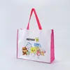 Sacos de Tecido Plástico PP Atacado, Sacolas de Compras Laminadas Coloridas Impressas, Sacolas de Tecido Portáteis Impermeáveis Coloridas Impressas de Grande Capacidade