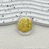 Pegatinas Doradas para Teléfono para Éxito Instantáneo, Conejo de Lámina Dorada Riqueza, Regalos Navideños, Personalización de Logo de Insignia de Empresa