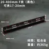 Liga de alumínio espacial tipo F grampo de vidro suporte de fixação de prateleira de partição acessórios de vidro grampo sem perfuração
