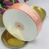 Fita de poliéster inglesa de 2,5 cm, flor para embalagem de presente de aniversário, caixa de presente, decoração, buquê DIY feito à mão, fita