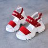 Sandalias de cuña para mujer estilo hada verano 2024 nuevo estilo ciber caliente plataforma plataforma zapatos de tacón alto