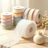 Cinta de encaje hueco con borde floral de 3 cm, 25 yardas, material para empaque de regalos y ramos, estilo coreano, accesorios DIY, cinta para hornear pasteles