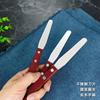 Cuchillo Mezclador de Tinta de Acero Inoxidable de 4 pulgadas, Cuchillo Mezclador de Aceite, Cuchillo Mezclador de Pintura, Cuchillo Pequeño Mezclador de Colores de Tinta y Pintura, Raspador Delgado Flexible