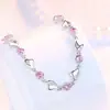 Pulseira Coração do Oceano, Design de Nicho, Fashion e Elegante, Pulseira Oca em Formato de Coração, Disponível em Várias Cores, Joia de Mão Feminina