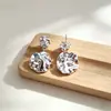 Pendientes Retro de Múltiples Estilos con Toque de Alta Gama Textura Exagerada Colgante Geométrico de Corazón Adornos de Oreja de Aleación Venta al por Mayor