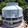 Torre de Resfriamento Circular de Fibra de Vidro, Pequena Torre de Resfriamento de Água Química para Ar Condicionado, Fábrica de Produção de Equipamentos de Resfriamento Industrial, Em Estoque