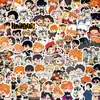 100 Peças de Haikyuu!! Adesivos de Planejador Exquisitos de Anime Japonês Versão Q Adesivos para Decoração de Diário DIY e Celular