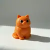 Nuevo producto transfronterizo: Adorno de escritorio de animalito lindo impreso en 3D, micro-paisaje interior creativo, regalo para parejas