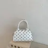 Bolso de Lunares para Mujer, Nuevo Bolso de Mano Cuadrado Pequeño de Moda Veraniega 2026, Bolso de Hombro Cruzado para Viajes