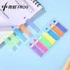 Sapo Pequeno Criativo Colorido Pet Notas Adesivas Material de Escritório para Estudantes Papel de Nota Adesiva Adesivos de Índice Fáceis de Rasgar Marcadores