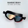 Gafas de natación de montura grande de moda electrochapadas al por mayor, gafas de natación impermeables de alta definición para adultos, equipo de natación de silicona, venta directa del fabricante
