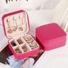 Caja de Joyería Simple Estilo Coreano Anillos Aretes Caja Pequeña para Almacenar Joyería Caja de Joyería Portátil para Viaje en stock Venta al por Mayor