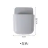 Caja organizadora de control remoto de aire acondicionado y TV sin perforaciones Estante Caja para control remoto Pared para control remoto de baño Fijación a la pared Pared
