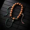 Pulsera de Ojo de Fénix Bodhi Nepalí para Hombres y Mujeres, Cuentas Budistas Bodhi de Mano Pulsera de Cuentas de Oración de Círculo Único Al por Mayor