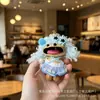 Muñeca de Cáscara de Fruta Producto Terminado, Colgante Carrillón de Viento de Cáscara de Fruta, Muñeca de Vaina de Frijol Artesanía Terminada, Colgante Hecho a Mano Lindo-Feo