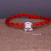 Pie Plata 999 Crayon Shin Nuevo Sombrero de Dinosaurio Cuentas DIY Cuentas de Transferencia Pulsera de Cuentas Accesorios para Pulseras Ropa de Dinosaurio Shin Nuevo