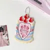 Hisocute Original Tarjetero para Perseguir Estrellas Funda para Exhibición de Polaroid de Tres Pulgadas Colgante Tarjeta de Estudiante de Campus Tarjeta de Comida Funda Protectora