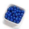 Nuevas Cuentas Redondas Acrílicas de 10 mm con Baño de Color Real, Cuentas para Accesorios de Joyería Infantil para Pulseras y Collares DIY