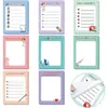 Notas Adhesivas Coloridas Inspiradoras Transfronterizas, Notas Adhesivas Creativas de Alto Valor, Memos de Planificación para Estudiantes, Artículos de Oficina