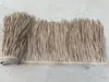 Telhado de palha simulado, guarda-sol de palha plástico, pavilhão de palha com cola quente, palha simulada, grama artificial de resina, estilo retrô e antigo