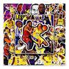 50 Pegatinas de grafiti de estrella de LeBron James para laptop, equipaje, teléfono móvil, coche, decoración impermeable
