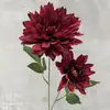 Casamento Estilo Chinês Estilo Vermelho Decoração de Guia de Estrada Arranjo de Flores Artificiais Flor de Teto Cerimônia de Noivado Arranjo de Banquete Arte com Flores Artificiais de Casamento