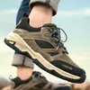 Novos Tênis de Caminhada Masculinos Outono 2025, Tênis Esportivos Casuais para Corrida, Sapatos de Trabalho com Solado Macio, Dropshipping Transfronteiriço