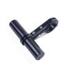 Suporte de extensão para bicicleta suporte de extensão código de lâmpada suporte de medidor suporte de bicicleta suporte multifuncional de liga de alumínio