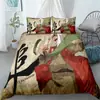 Exclusivo Transfronterizo para Naruto Amazon Ebay Kit de Cama de Manga Japonesa Más Vendido