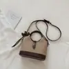 Bolso Cubo Exquisito y Sencillo Nuevo Otoño 2026 para Mujer, Bolso de Hombro Cruzado Color Sólido de Moda para el Trabajo y los Viajes Diarios