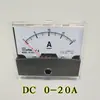 Cabezal de Amperímetro Tipo Aguja Sf-670 Voltímetro CC Amperímetro Medidor A.V 60*70mm Especificaciones Completas Sfim
