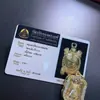 Amuleto Budista Tailandês Luang Por Ying 2555 Série Tartaruga Limpa-Dívidas 1 2555 Templo Original Autêntico Amuleto Tailandês