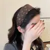 Diadema Pequeña Floral Color Café Melad Estilo Vintage, Diadema de Corona Alta de Borde Ancho Estilo Mori, Pin para el Cabello Nuevo Accesorio para el Cabello Versión Coreana