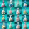 Bolsa Pequena de Bolo Fofa Bolsa de Presente de Aniversário Infantil Saco de Embalagem Transparente para Presente de Doces Biscoitos Lanches