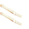 Ropa interior de alta elasticidad tira de hombro de sujetador banda elástica cinturón antideslizante tirante de sujetador ajustable teñible venta directa de fábrica