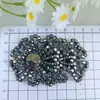 Novo Estilo Flor Oca Totalmente Cravejada Acessórios DIY Acessórios de Cabelo Presilhas de Cabelo Bolsas Brincos Flores para Sapatos Fivelas para Sapatos Chapéu Acessórios para Roupas