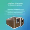 CasaPortátilCasaPré-FabricadaCasa de Duas AsasCasa Móvel para Uso de Exportação