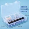 Caja de Herramientas para Pintura Artística, Suministros de Caligrafía, Estuche Multifuncional para Lápices, Pigmentos para Acuarela y Pintura Tradicional China, Estuche Portátil de Tres Capas