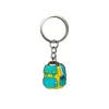 Llavero de la Serie de Camping Más Vendido Transfronterizo Pvc Goma Blanda Dibujo Animado Personalizado Creativo Colgante para Mochila Decoración para Llave de Coche