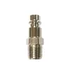 Conector Rápido Estilo Europeo Yishang para Suministros Neumáticos con Inserto de Rosca Macho 1/4Pt Conector Rápido para Manguera de Compresor de Aire